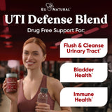 Eu Natural Killer Cranberry Supplement back view with ingredient list