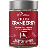 Eu Natural Killer Cranberry Supplement front view with packaging