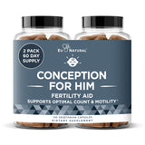 Eu Natural Male Fertility Support Supplement front view