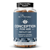 Eu Natural Male Fertility Support Supplement front view