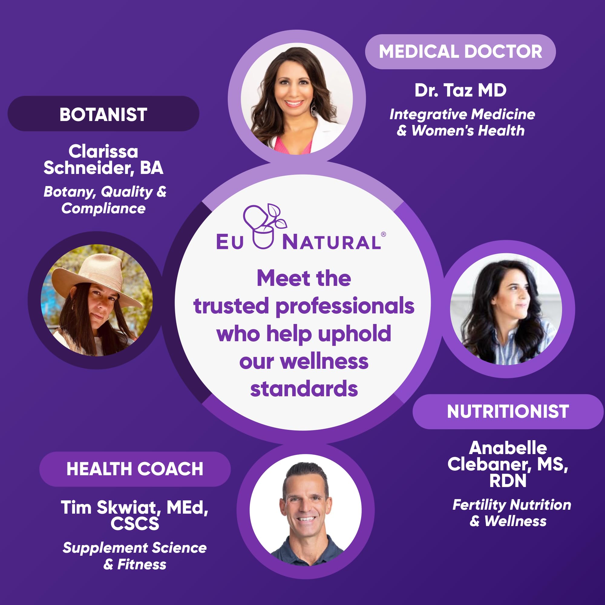 Eu Natural Menopause Balance Supplement 60 Capsules with a glass of water