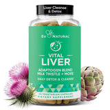 Eu Natural Milk Thistle Liver Support Supplement front view