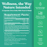 Eu Natural Milk Thistle supplement with measuring spoon