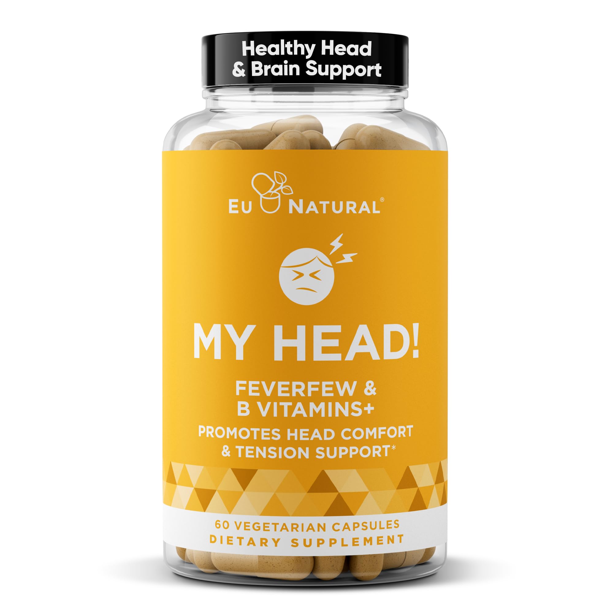 Eu Natural MY HEAD! Blended Vitamin & Mineral Supplement front view