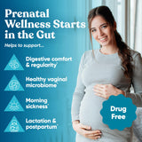 Eu Natural Prebiotic Capsules for Pregnancy side view