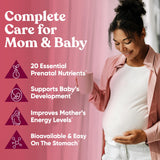 Eu Natural Prenatal Multivitamin 85g back view