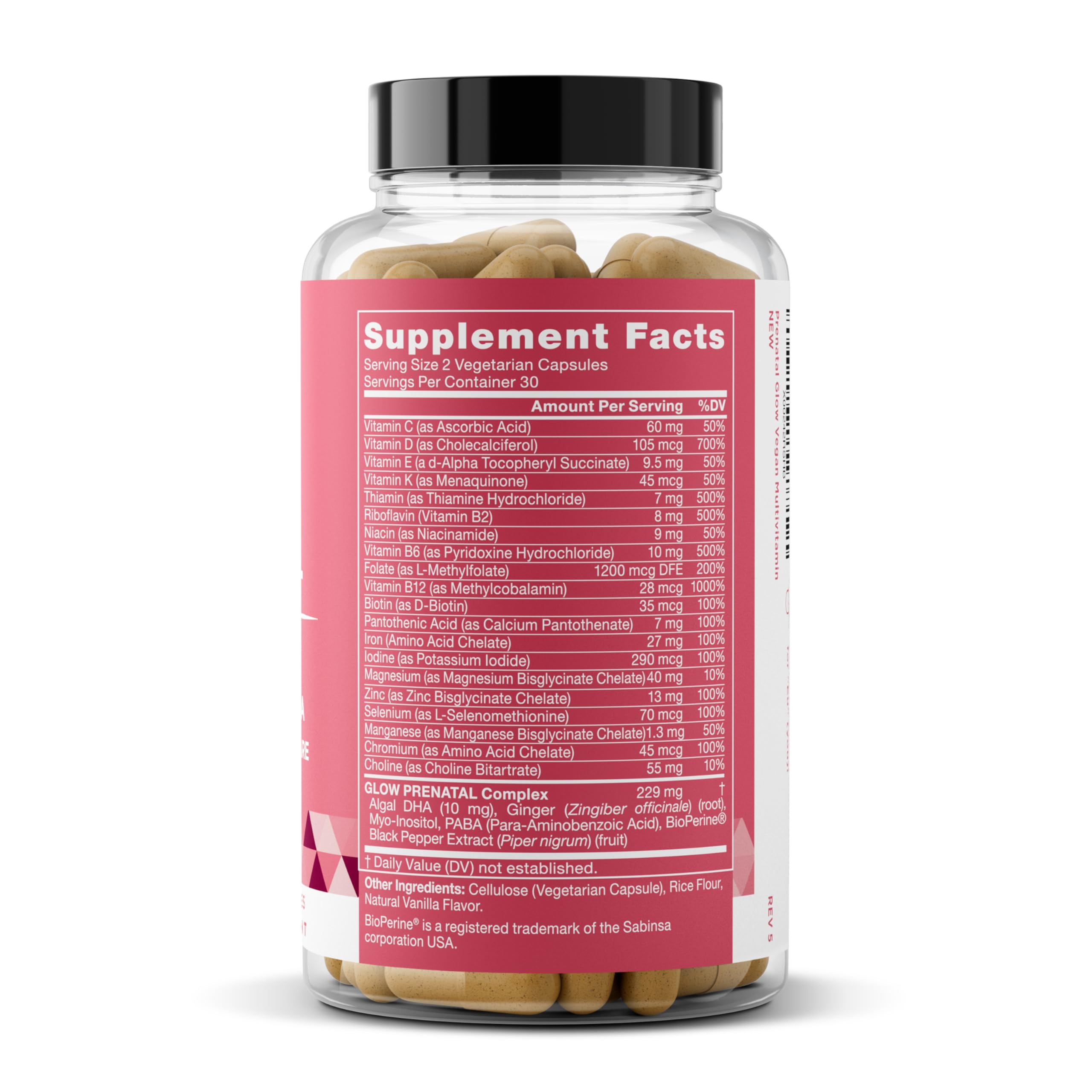 Eu Natural Prenatal Multivitamin 85g displayed with other health supplements