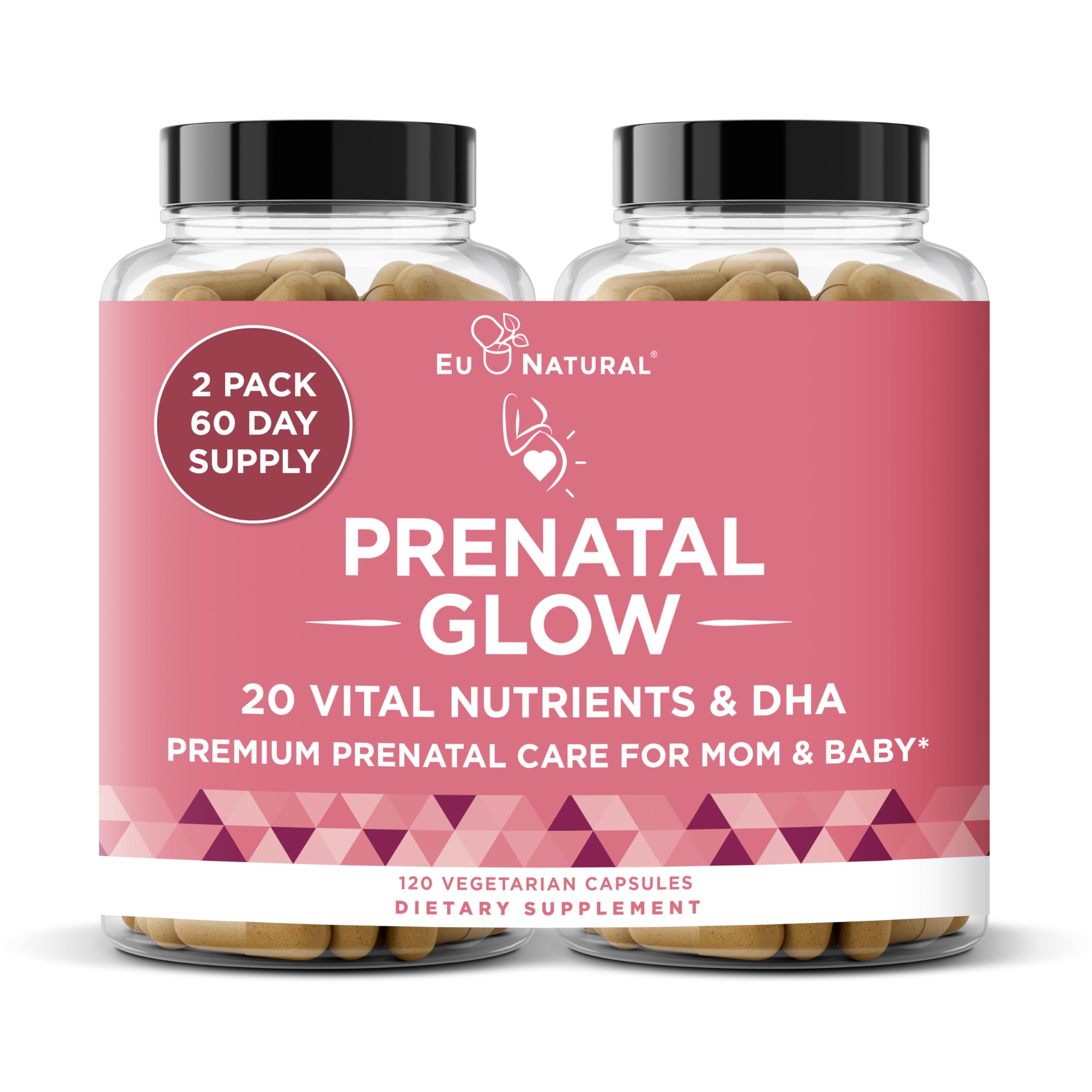 Eu Natural Prenatal Multivitamin 85g front view