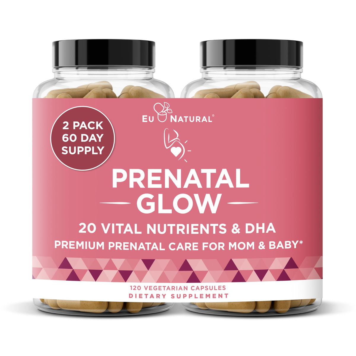 Eu Natural Prenatal Multivitamin 85g front view