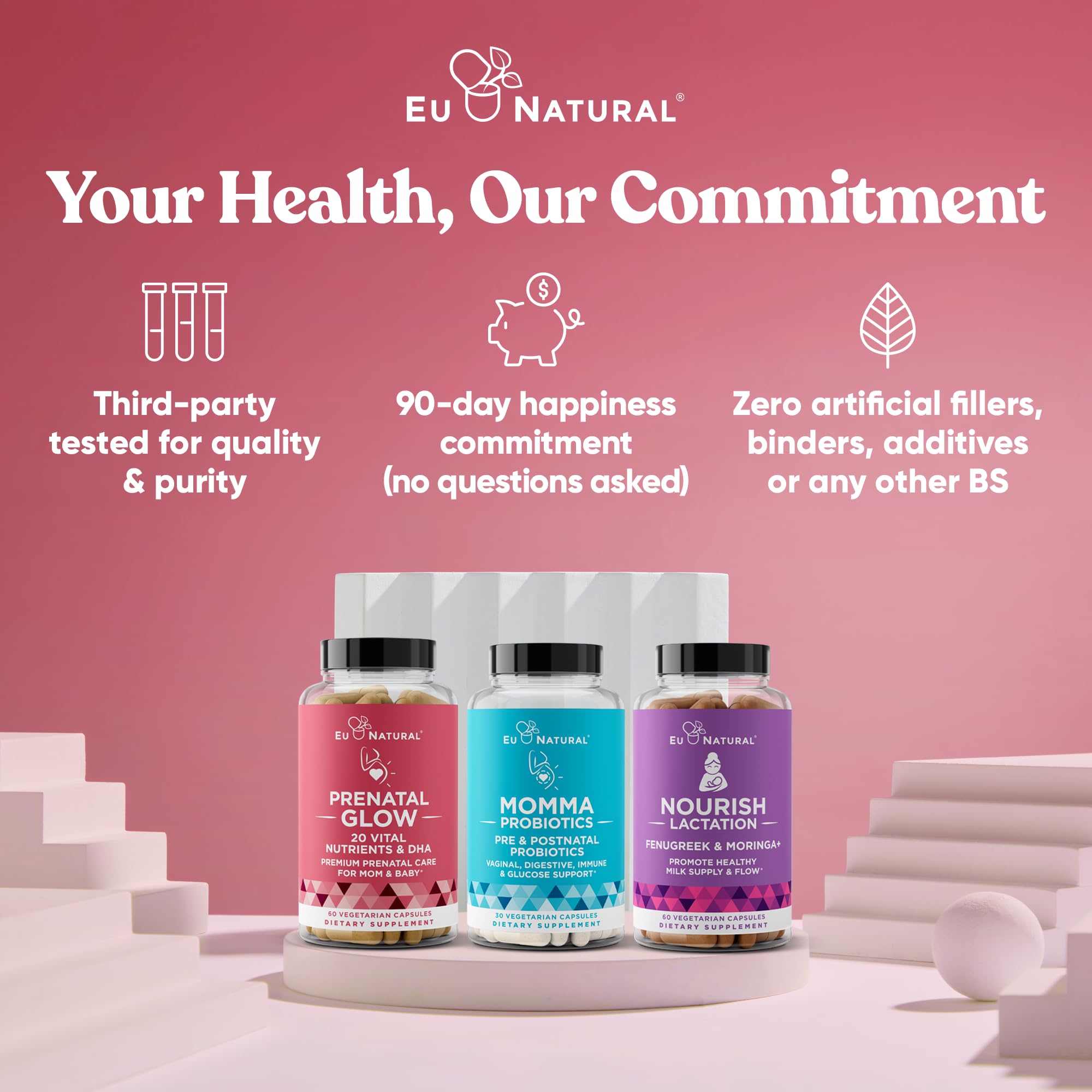 Eu Natural Prenatal Multivitamin 85g lifestyle scene