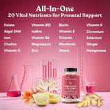 Eu Natural Prenatal Multivitamin 85g side view