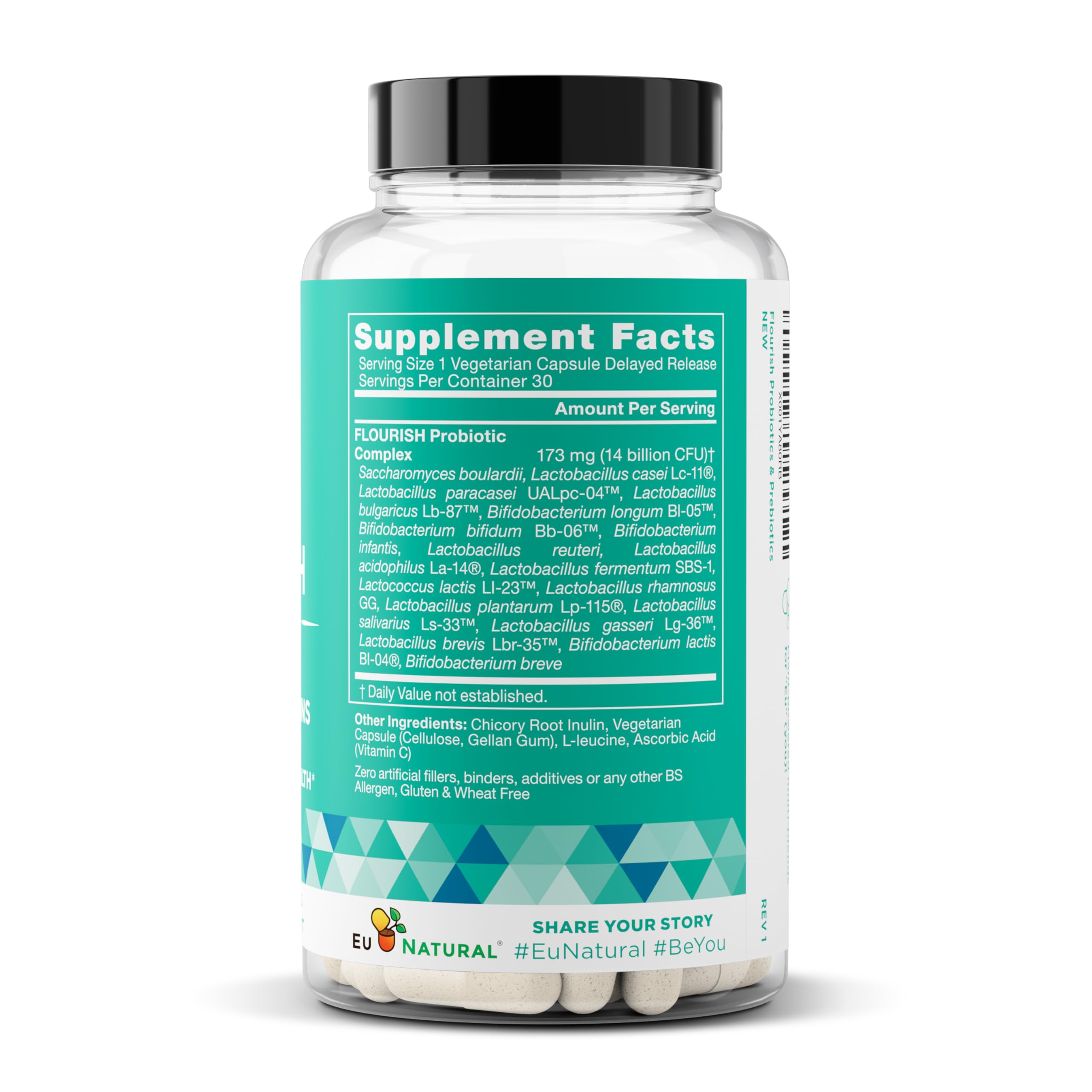 Eu Natural Probiotic Capsules for Women with lifestyle background