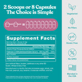 Eu Natural Regulate Max Myo-Inositol Powder scoop with powder