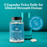 Eu Natural Regulate Myo & D-Chiro Inositol 120 capsules with measuring spoon