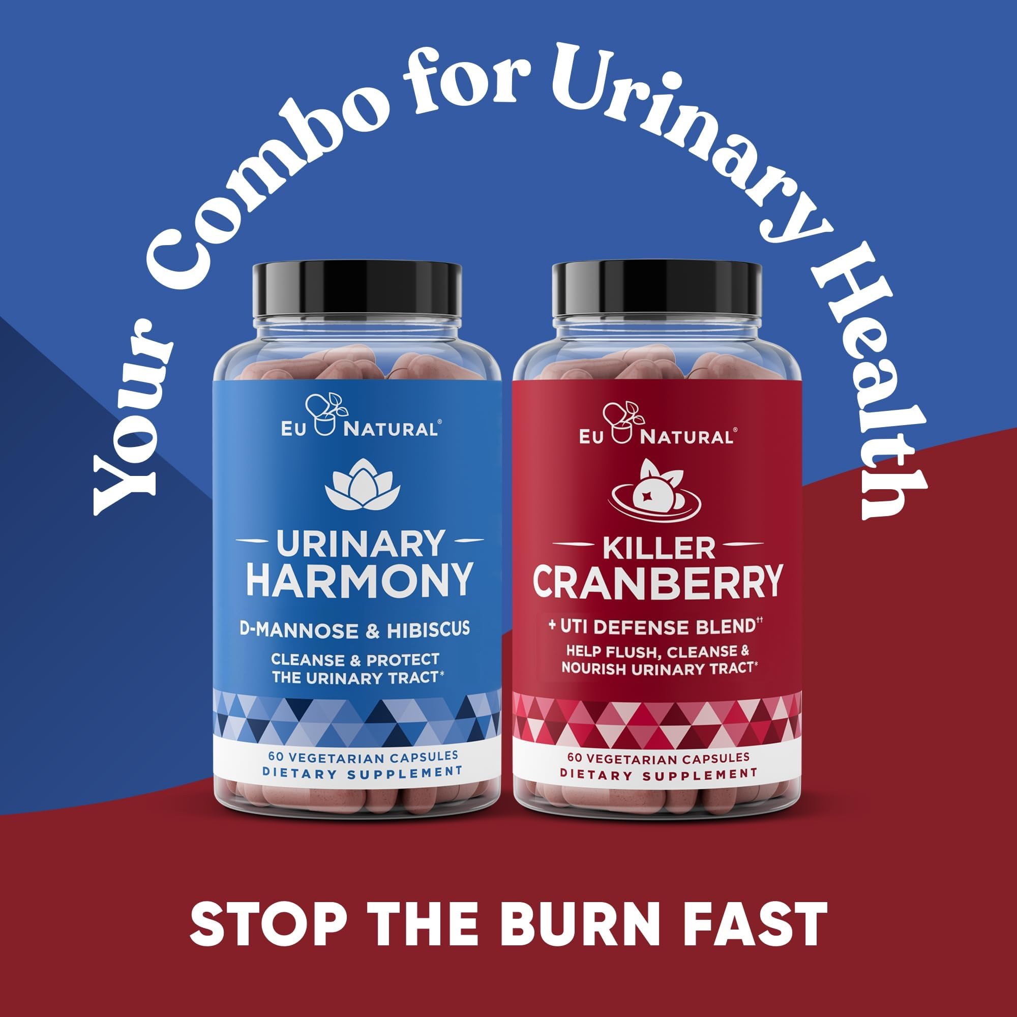 Eu Natural Urinary Harmony capsules bottle