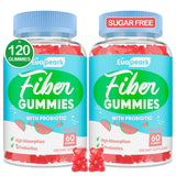 Euapeark Fiber Gummies 60 Count Watermelon Flavour front view