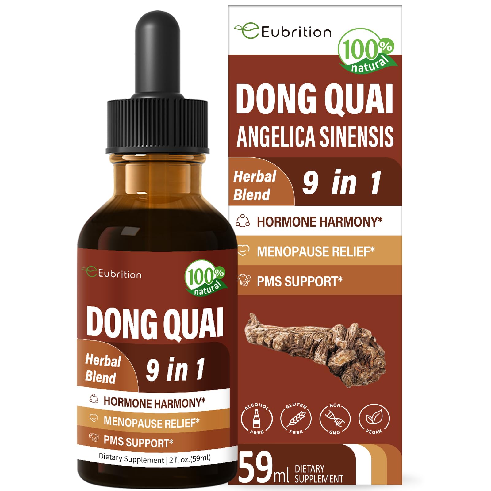 Eubrition Dong Quai Drops 145g front view