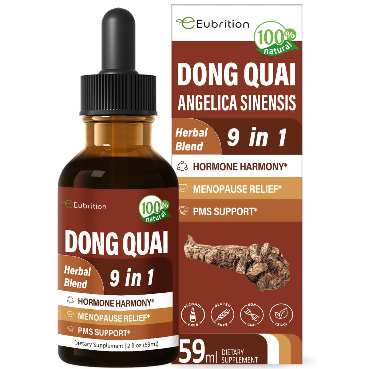 Eubrition Dong Quai Drops 145g front view