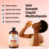 Eudaimona Multivitamin Liquid Supplement serving suggestion