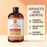 Eudaimona Multivitamin Liquid Supplement with peach mango flavour