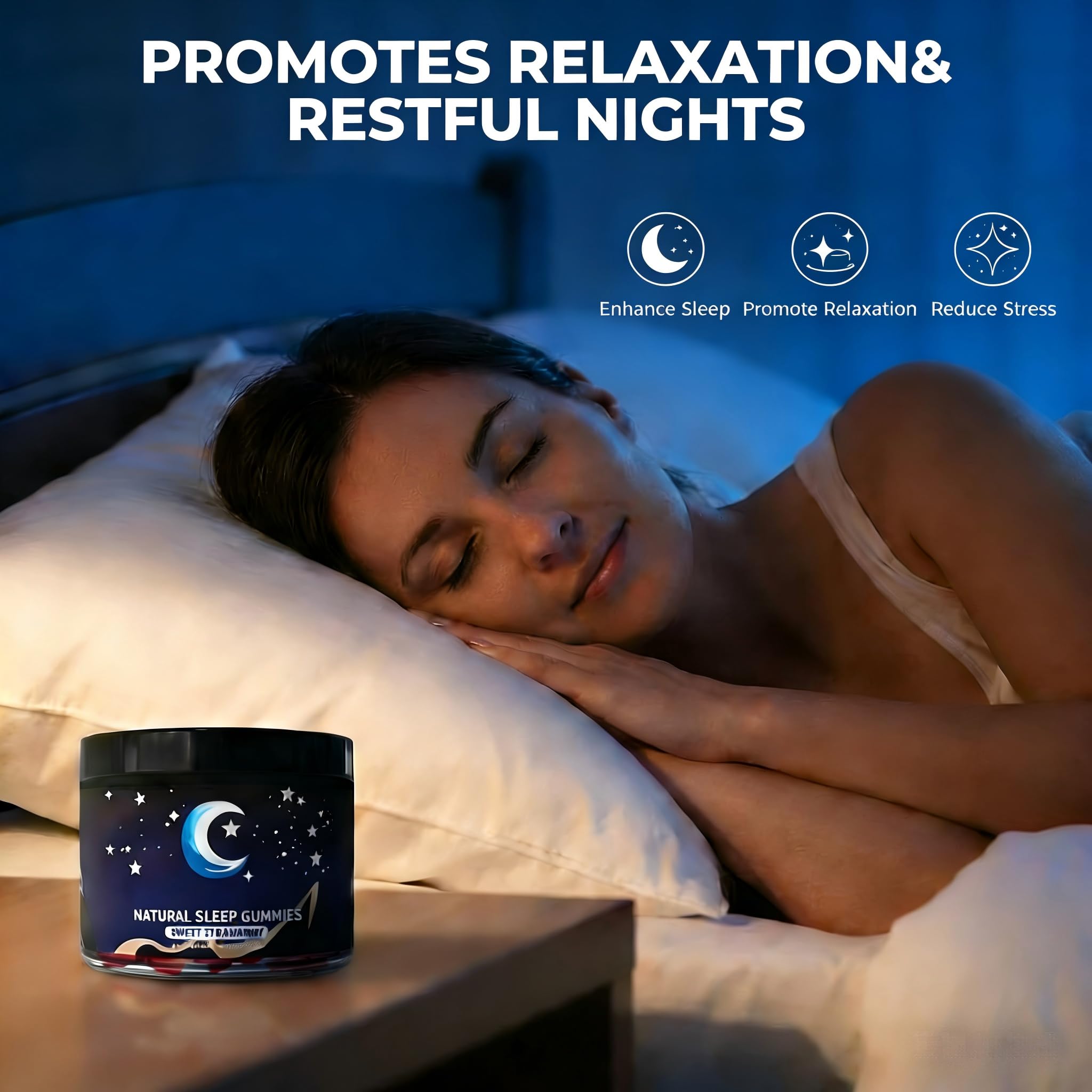 Eudaimona Strawberry Sleep Gummies nutritional information
