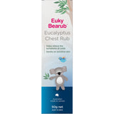 Euky Bear Eucalyptus Chest Rub 50g cream texture