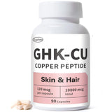 Euphea GHK-Cu Copper Peptide Supplement front view of packaging