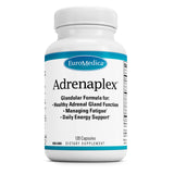 EuroMedica Adrenaplex Supplement 60 capsules front view