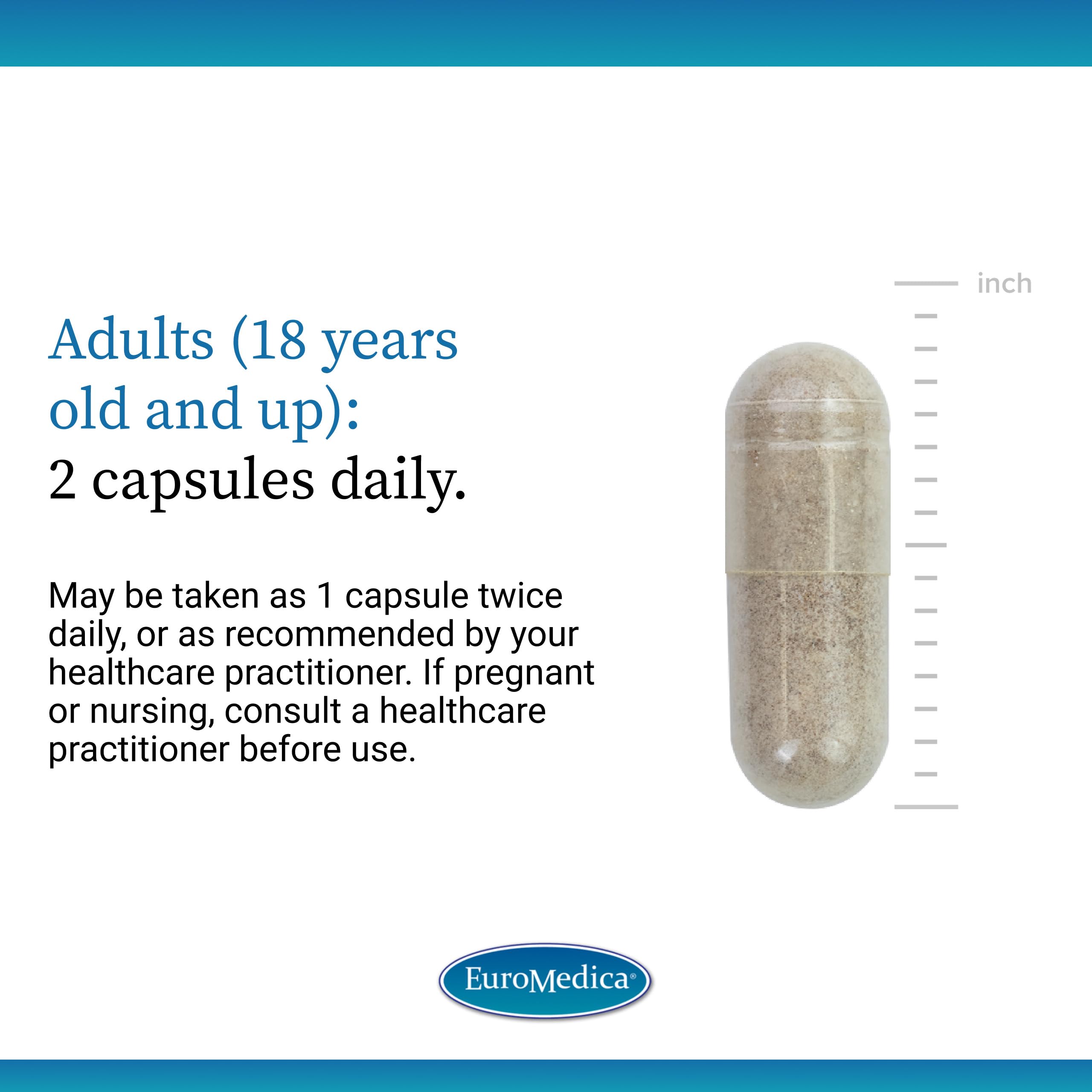 EuroMedica Adrenaplex Supplement packaging on a white background