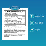 EuroMedica Andrographis Paniculata vegan capsules side view