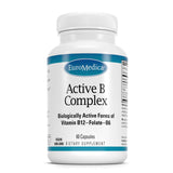 EuroMedica B-Complex Vitamins 60 Capsules front view