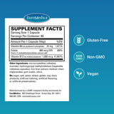 EuroMedica B-Complex Vitamins 60 Capsules side view