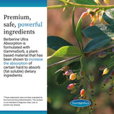 EuroMedica Berberine Capsules with measuring spoon