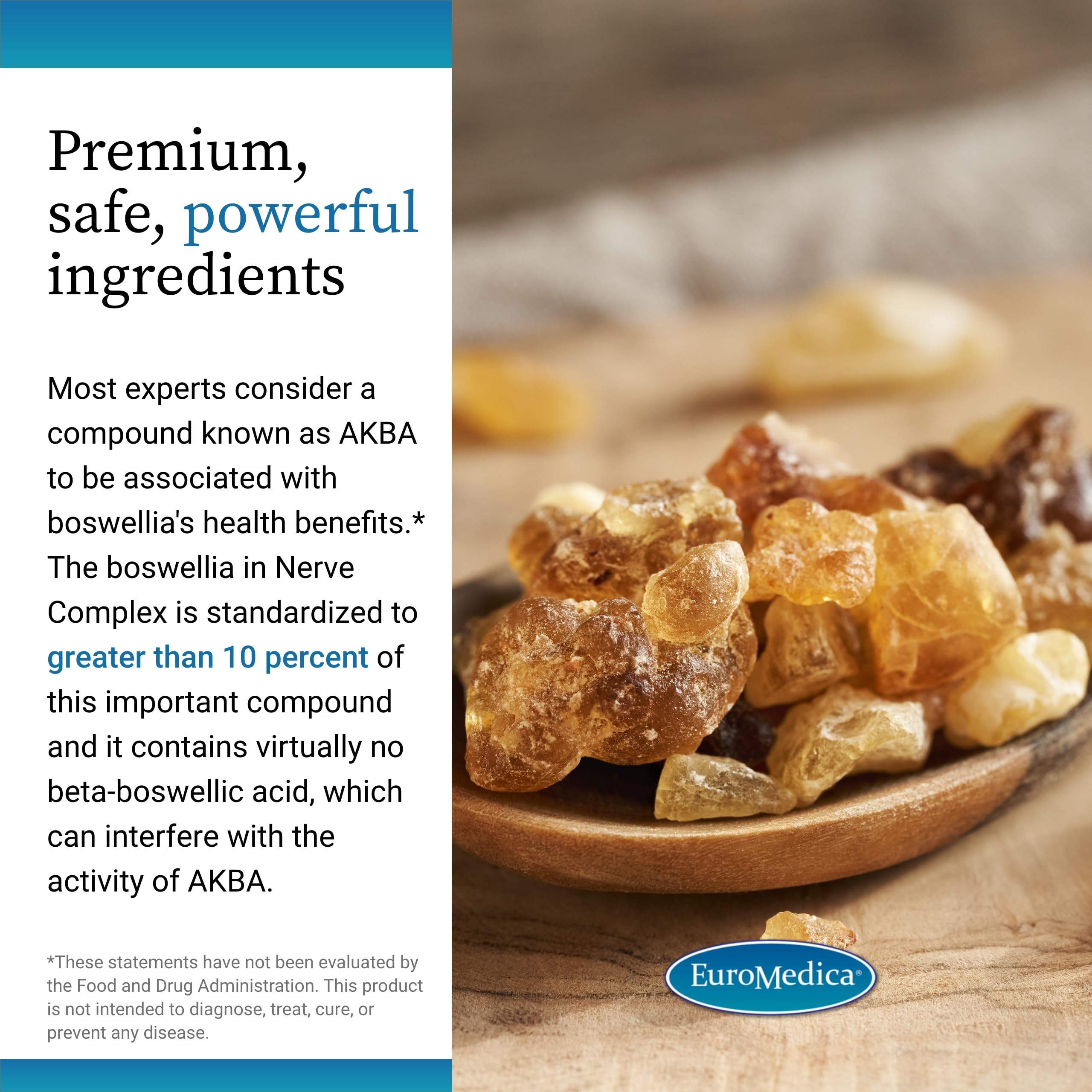 EuroMedica Blended Vitamin & Mineral Supplement capsules on a wooden table
