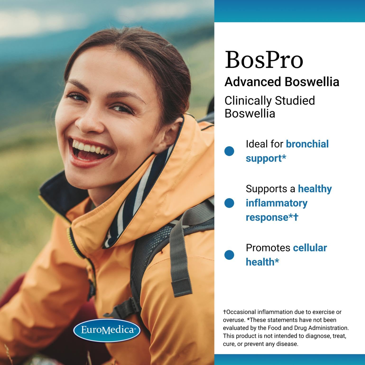 EuroMedica Boswellia Serrata Supplement softgel close-up