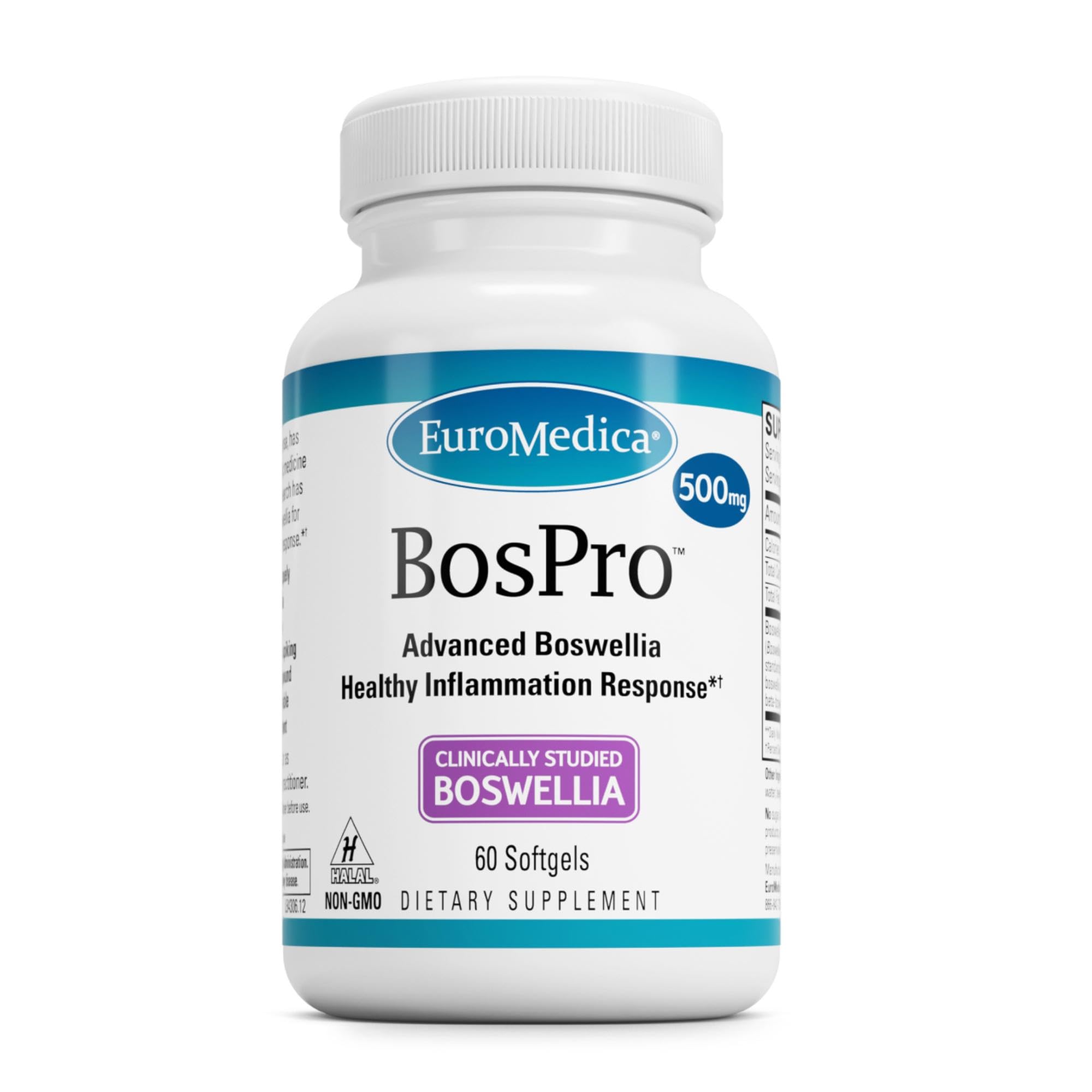 EuroMedica Boswellia Serrata Supplement softgel front view