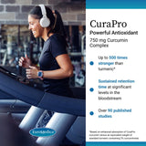 EuroMedica Curcumin 500mg Capsules packaging