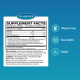 EuroMedica Curcumin 500mg Capsules side view
