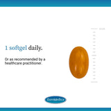 EuroMedica Curcumin Supplement softgel close-up