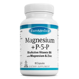 EuroMedica Magnesium Supplement 60 capsules front view