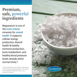 EuroMedica Magnesium Supplement with a measuring spoon
