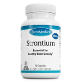 EuroMedica Strontium Citrate Bone Support Supplement 90 Capsules front view