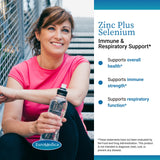 EuroMedica Zinc & Selenium Capsules back view