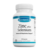EuroMedica Zinc & Selenium Capsules front view