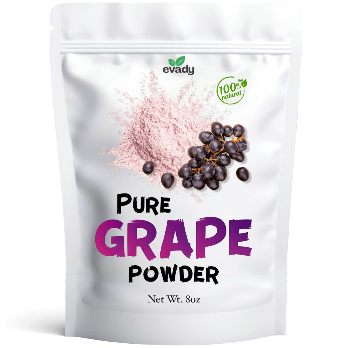 EVADY Grape Seed Extract Powder 227g front view