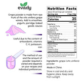 EVADY Grape Seed Extract Powder in a smoothie