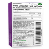 Evalar White Cinquefoil 60 Capsules side view