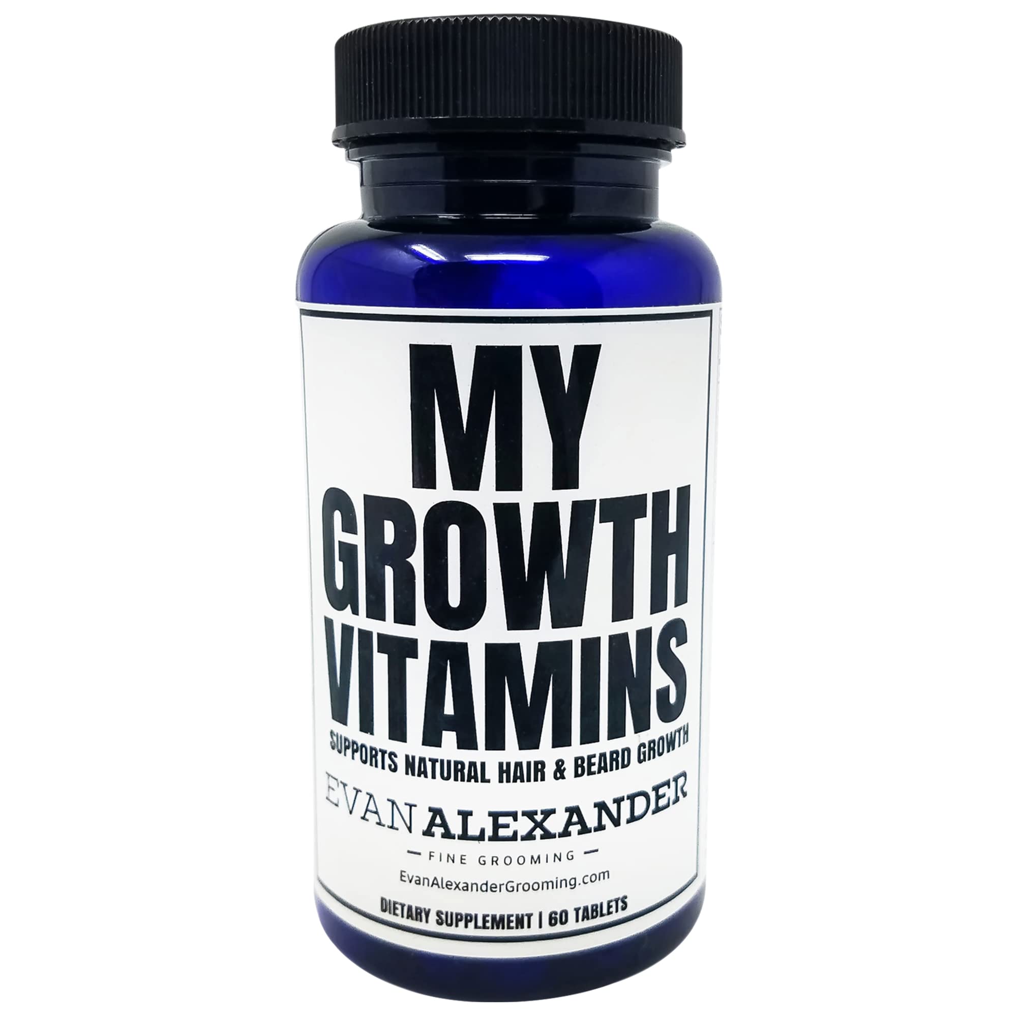 Evan Alexander Fine Grooming Biotin Supplement front view