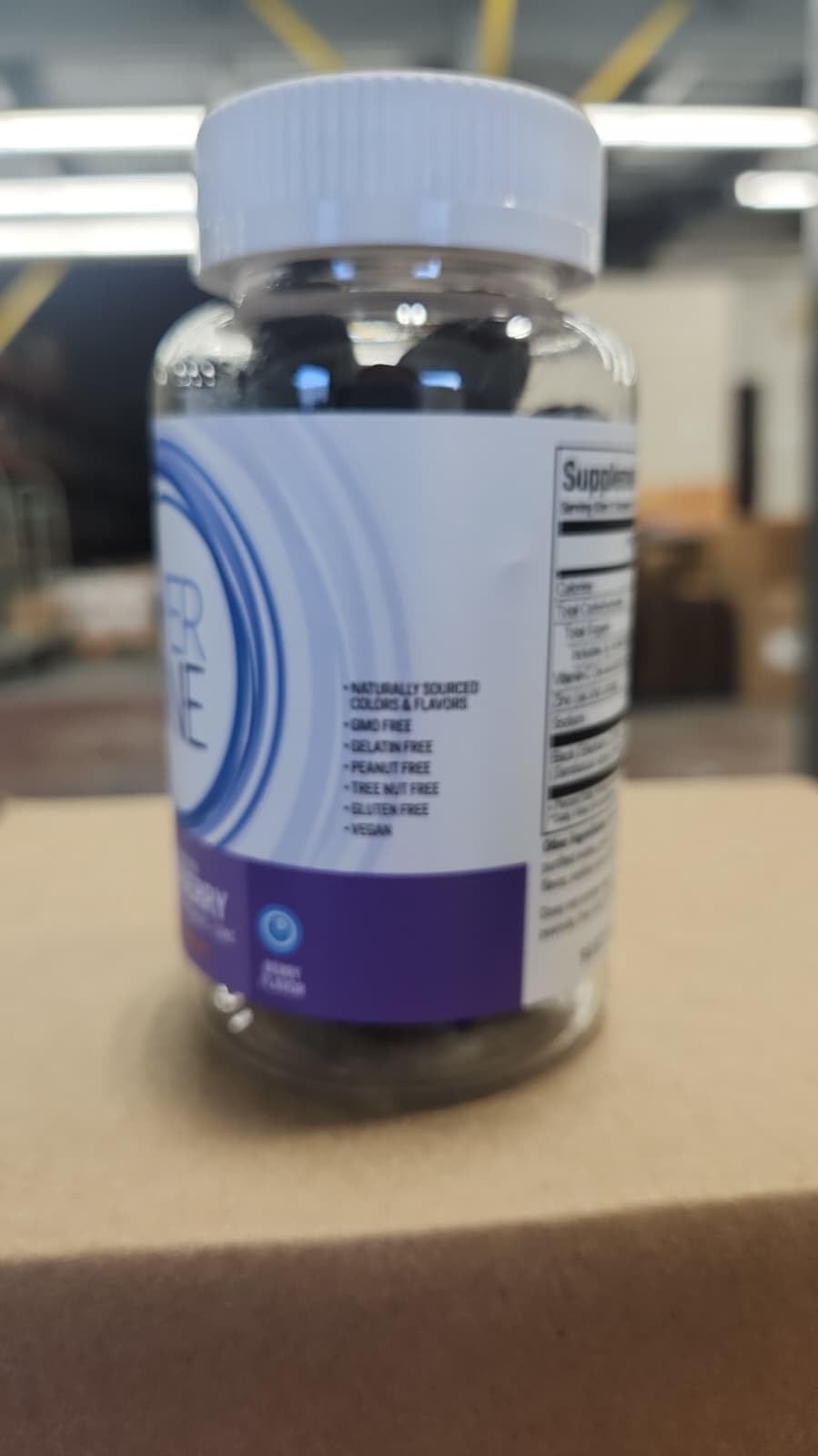 Ever One Elderberry Gummies with fresh berries