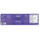 Eversio Wellness Organic Turkey Tail Capsules 1000mg lifestyle scene with a glass of water